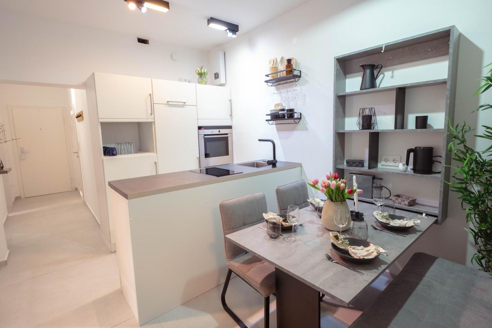 Tanic Deluxe Apartment Garden Central Industrial Fair دوسلدورف المظهر الخارجي الصورة